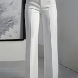 Spodnie z wysokim stanem