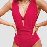 Kostium kąpielowy modelujący sylwetkę z efektem wyszczuplającym brzuch