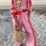 Komplet Letni z Motywem Morskim