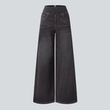 Wygodne spodnie z wysokim stanem