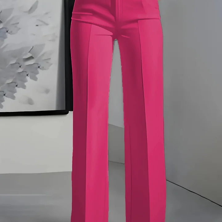 Spodnie z wysokim stanem