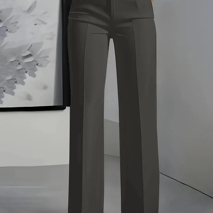 Spodnie z wysokim stanem