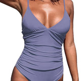 Kostium kąpielowy wysmuklający talię i brzuch