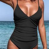 Kostium kąpielowy wysmuklający talię i brzuch