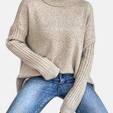 Oversize golf z wydłużonym tyłem