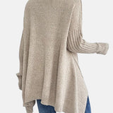 Oversize golf z wydłużonym tyłem