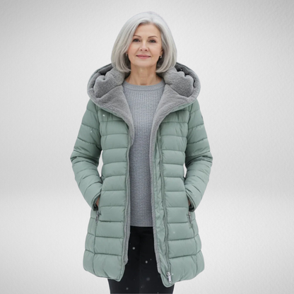 Eugenia | Pikowana kurtka zimowa otulająca ciepłem