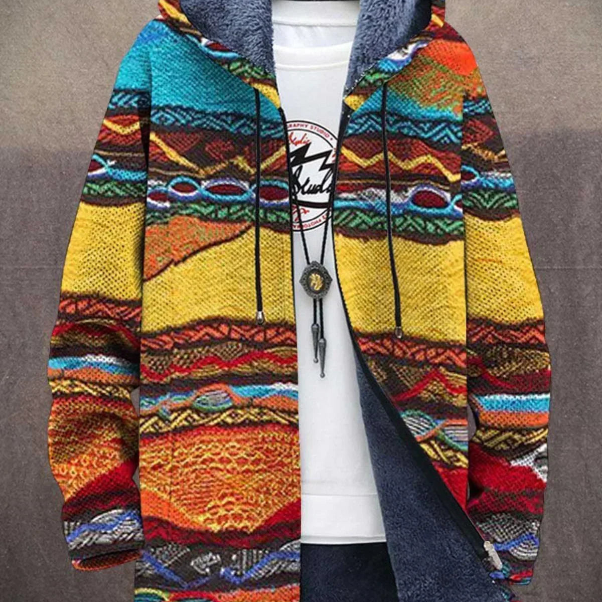 Róża | Kurtka Art z Kapturem