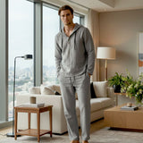 Herren Kapuze Casual Loose Top & Hose 2-teiliges Set