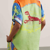 Komplet Mediterranean Art z Koszulą i Spodniami