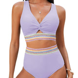 Wyszczuplający bikini z szerokim pasem modelującym brzuch