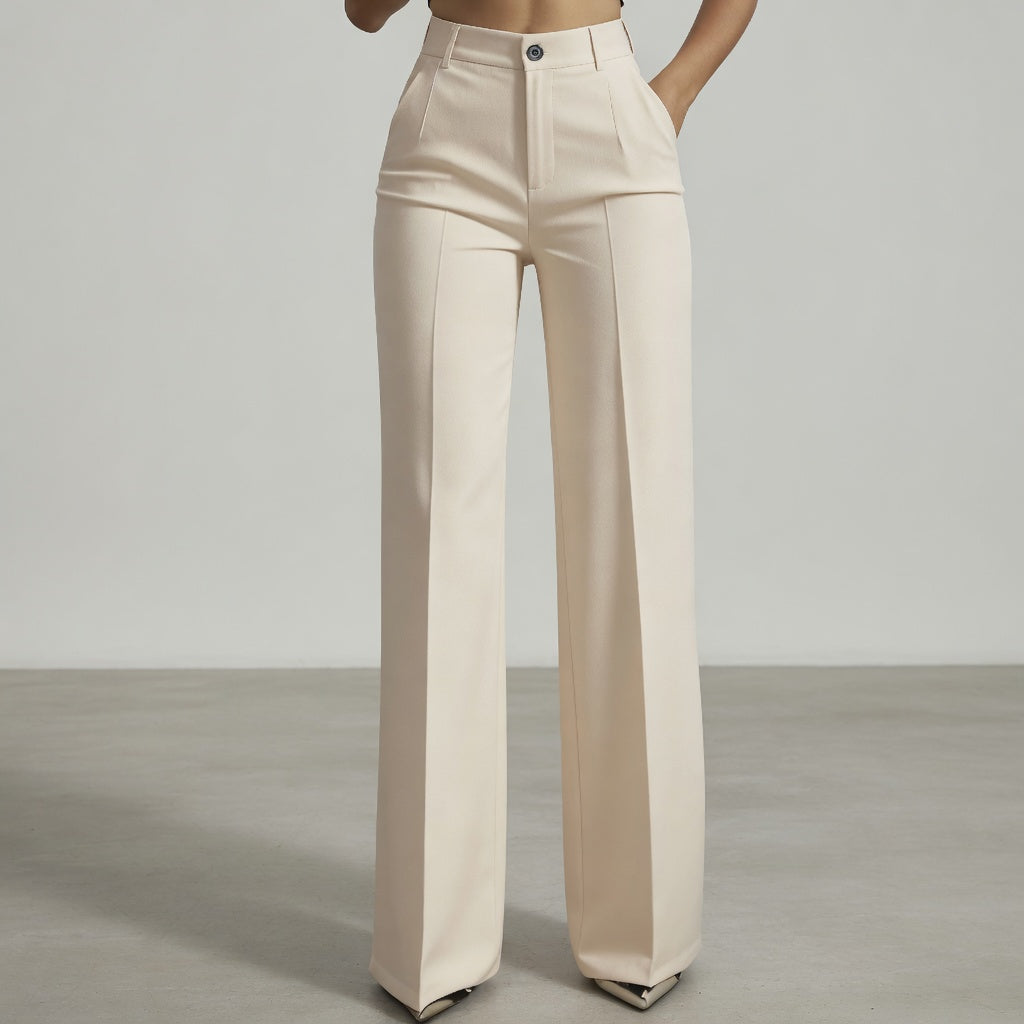 Vivienne | Eleganckie spodnie z wysokim stanem