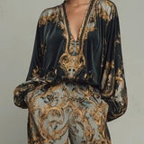 Barokowy komplet dwuczęściowy