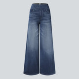 Wygodne spodnie z wysokim stanem