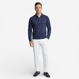 LEON BAWEŁNIANY SWETER POLO