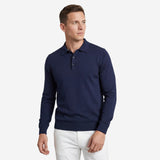 LEON BAWEŁNIANY SWETER POLO