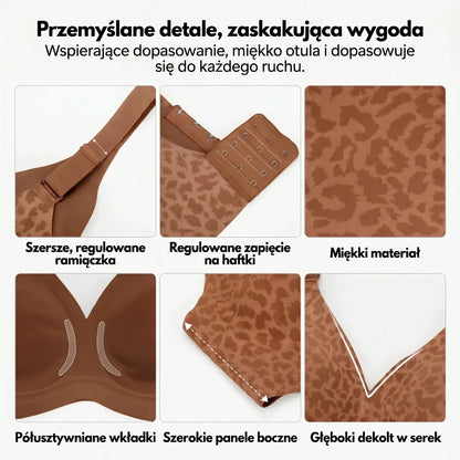 Komfortowy Biustonosz z Naturalnym Uniesieniem